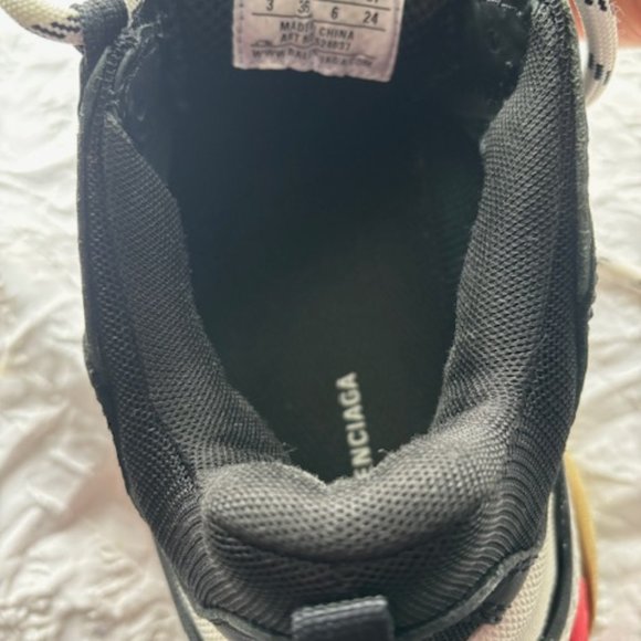 Balenciaga Triple S leather trainers - Picture 3 of 4